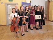Nagroda za najwyższą jakość edukacji "SAPERE AUSO" dla Szkoły Muzycznej w Domosławicach