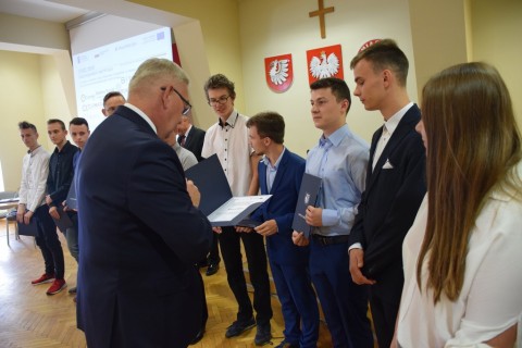 Wręczenie Certyfikatów Ukończenia Staży Zawodowych - 5 września 2019