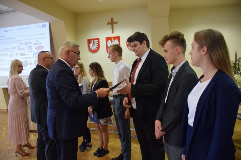 Wręczenie Certyfikatów Ukończenia Staży Zawodowych - 5 września 2019