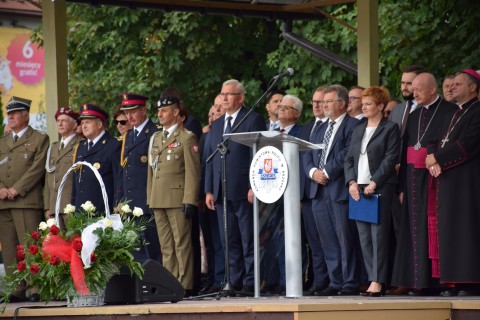 Przekazanie Sztandaru dla Komendy Powiatowej Policji w Brzesku - 6 września 2019