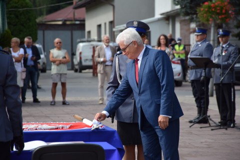 Przekazanie Sztandaru dla Komendy Powiatowej Policji w Brzesku - 6 września 2019