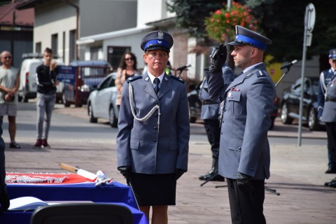 Przekazanie Sztandaru dla Komendy Powiatowej Policji w Brzesku - 6 września 2019