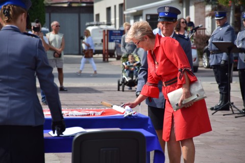 Przekazanie Sztandaru dla Komendy Powiatowej Policji w Brzesku - 6 września 2019