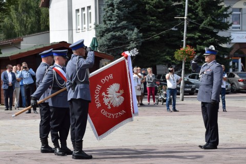 Przekazanie Sztandaru dla Komendy Powiatowej Policji w Brzesku - 6 września 2019