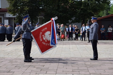 Przekazanie Sztandaru dla Komendy Powiatowej Policji w Brzesku - 6 września 2019