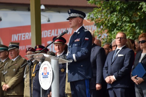 Przekazanie Sztandaru dla Komendy Powiatowej Policji w Brzesku - 6 września 2019