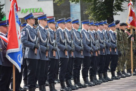 Przekazanie Sztandaru dla Komendy Powiatowej Policji w Brzesku - 6 września 2019