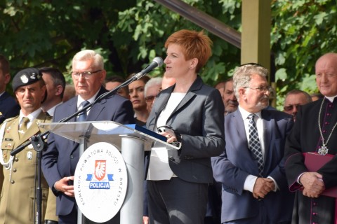 Przekazanie Sztandaru dla Komendy Powiatowej Policji w Brzesku - 6 września 2019