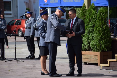 Przekazanie Sztandaru dla Komendy Powiatowej Policji w Brzesku - 6 września 2019