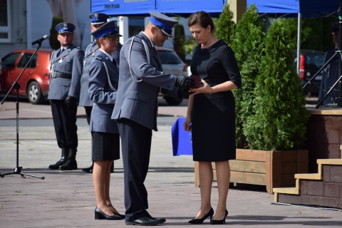 Przekazanie Sztandaru dla Komendy Powiatowej Policji w Brzesku - 6 września 2019