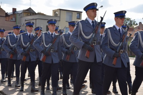 Przekazanie Sztandaru dla Komendy Powiatowej Policji w Brzesku - 6 września 2019