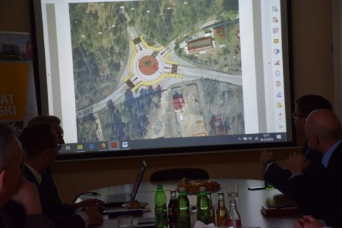 Narada w sprawie budowy ronda w Jasieniu - 4 października 2019