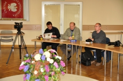 Starostwo Powiatowe w Brzesku - konferencja poświęcona szkole kadetów w Łysej Górze - 24 maja 2012