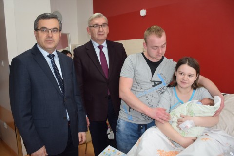Chłopiec pierwszym nowonarodzonym Mieszkańcem Powiatu w 2019 r.