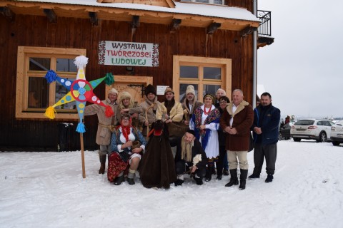 Kolędnicy znad Uszwicy w Bukowinie - 7 lutego 2010