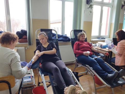 Młoda krew ratuje życie - akcja krwiodawstwa w Czchowie - 17 lutego 2020