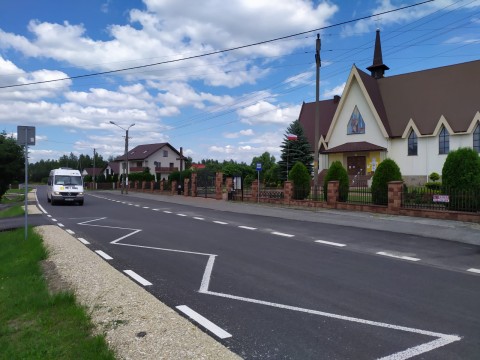 Efekty modernizacji na drogach powiatowych - gmina Borzęcin i gmina Dębno