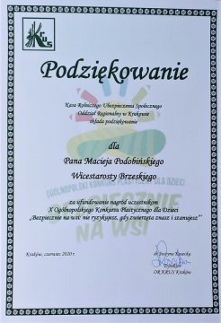 X Ogólnopolski Konkurs Plastyczny Bezpiecznie na wsi - lipiec 2020