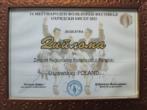 "Porąbcoki" promowali nasz region na Festiwalu w Macedonii