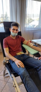 22 litry krwi podczas 67 akcji krwiodawstwa