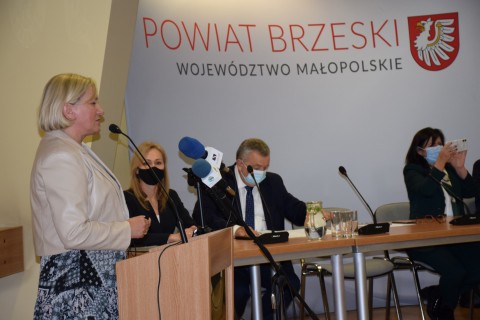 Wizyta Ministra Andrzeja Adamczyka w powiecie brzeskim - 19 listopada 2021