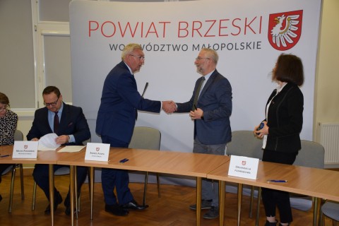 Podpisanie umów z przedstawicielami NGO - 31 marca 2022