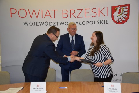 Podpisanie umów z przedstawicielami NGO - 31 marca 2022