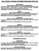 Wręczenie dyplomów Laureatom V Konkursu SGiPM na najlepszą stronę internetową Małopolski -  28 czerwca 2012