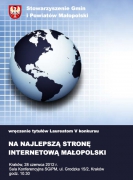 Wręczenie dyplomów Laureatom V Konkursu SGiPM na najlepszą stronę internetową Małopolski -  28 czerwca 2012