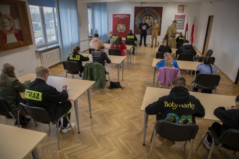 Powiatowe Eliminacje Ogólnopolskiego Turnieju Wiedzy Pożarniczej 17 kwietnia 2023 r.