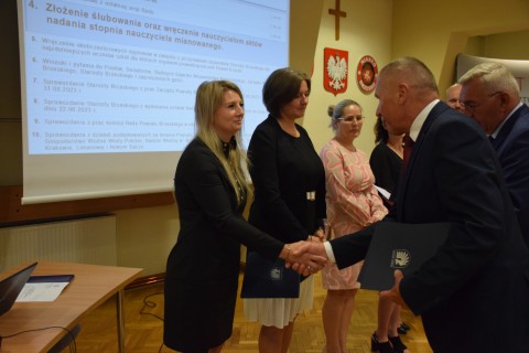 Uroczysta XL Sesja Rady Powiatu Brzeskiego