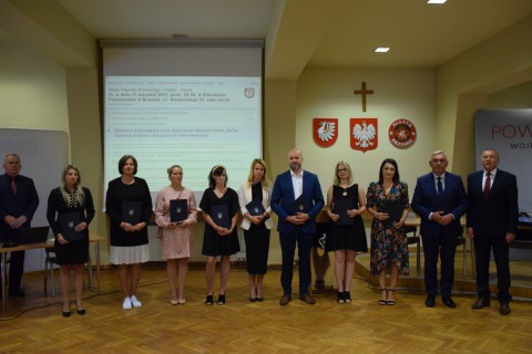 Uroczysta XL Sesja Rady Powiatu Brzeskiego