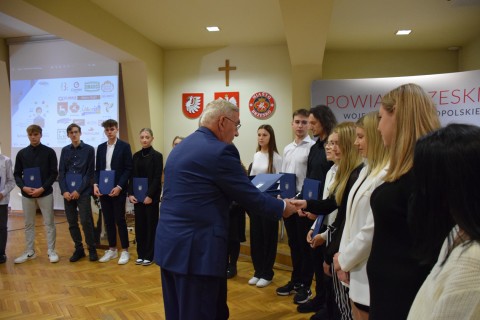 Uroczysta XLI Sesja Rady Powiatu Brzeskiego