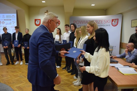 Uroczysta XLI Sesja Rady Powiatu Brzeskiego