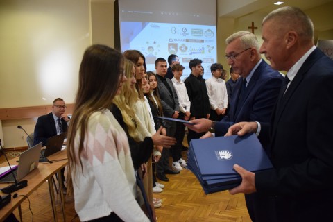 Uroczysta XLI Sesja Rady Powiatu Brzeskiego