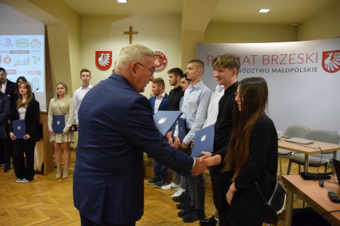 Uroczysta XLI Sesja Rady Powiatu Brzeskiego