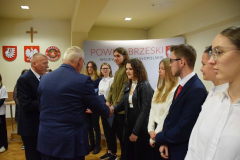 Uroczysta XLI Sesja Rady Powiatu Brzeskiego