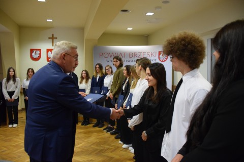 Uroczysta XLI Sesja Rady Powiatu Brzeskiego