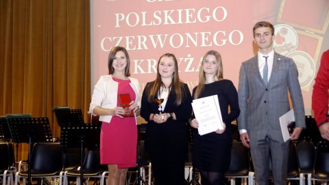Noworoczna Akcja Krwiodawstwa w ZS w Czchowie i medal dla Klubu HDK PCK