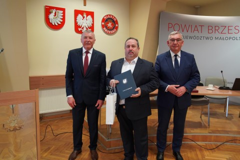 Uroczysta XLIV Sesja Rady Powiatu Brzeskiego - 14 marca 2024