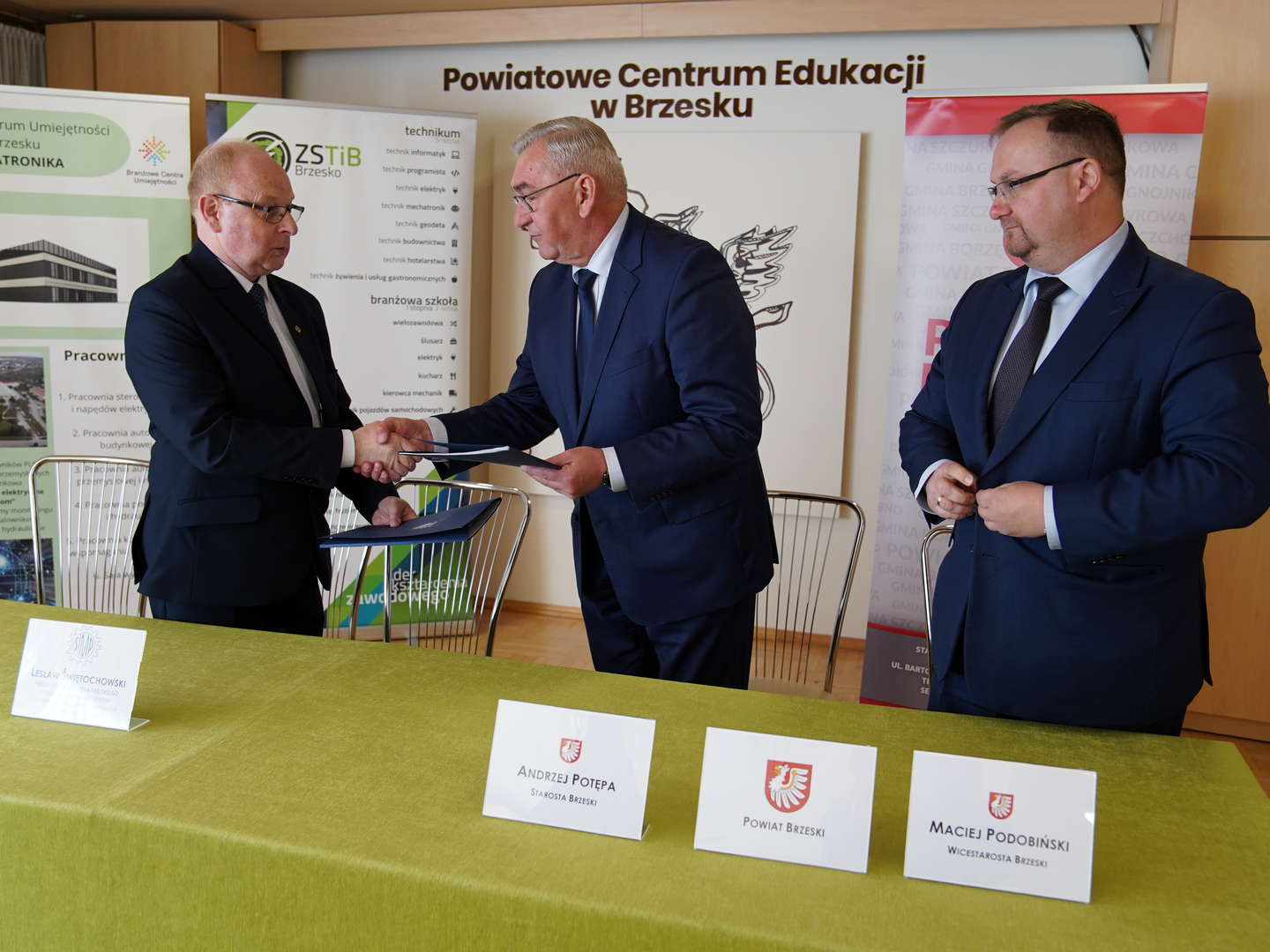 Podpisanie umów z Partnerami - BCU - 3 kwietnia 2024