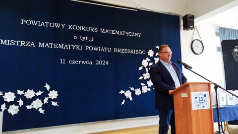 Zofia Nieć Mistrzynią Matematyki Powiatu Brzeskiego 2024