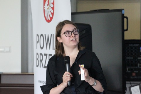 Zofia Nieć Mistrzynią Matematyki Powiatu Brzeskiego 2024