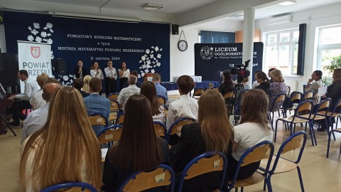 Zofia Nieć Mistrzynią Matematyki Powiatu Brzeskiego 2024