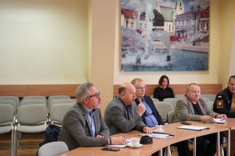 Posiedzenie Powiatowego Zespołu Zarządzania Kryzysowego - 7 listopada 2024