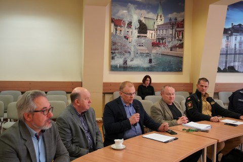 Posiedzenie Powiatowego Zespołu Zarządzania Kryzysowego - 7 listopada 2024