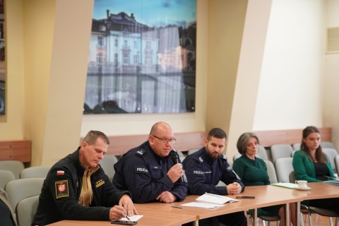 Posiedzenie Powiatowego Zespołu Zarządzania Kryzysowego - 7 listopada 2024