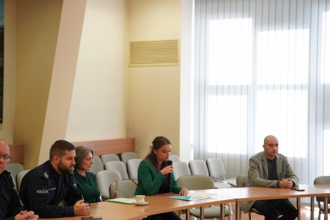 Posiedzenie Powiatowego Zespołu Zarządzania Kryzysowego - 7 listopada 2024