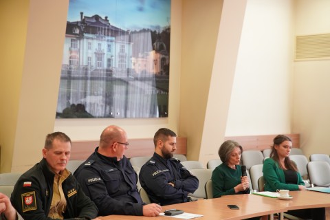 Posiedzenie Powiatowego Zespołu Zarządzania Kryzysowego - 7 listopada 2024