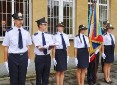 Inauguracja roku szkolnego 2012/2013 - Liceum Akademickie Korpusu Kadetów w Łysej Górze - 3 września 2012